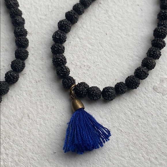 Isabel Marant Textured Bead Tassel Necklace - Picture 5 of 14